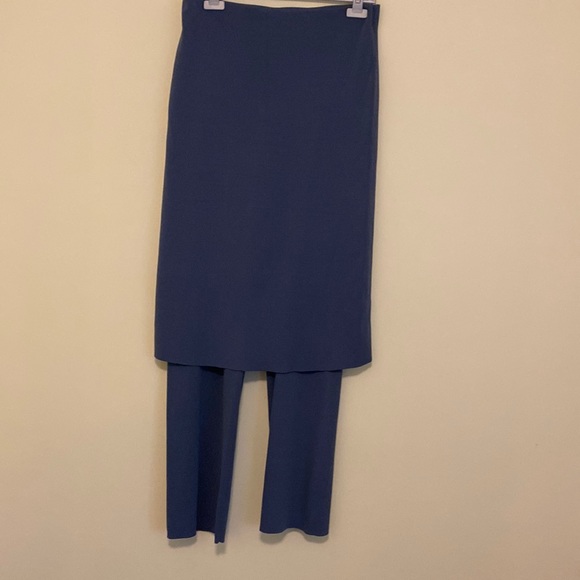 COS All - In - One Skirt Trousers Blue Size M - Picture 2 of 7